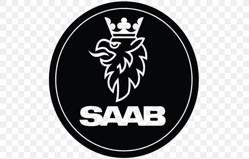 Saab Automobile Car Saab Ursaab Saab 900, PNG, 500x523px, Saab Automobile, Black, Black And White, Brand, Car Download Free