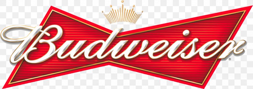 Budweiser Beer Logo Brand Label, PNG, 4239x1508px, Budweiser, Banner