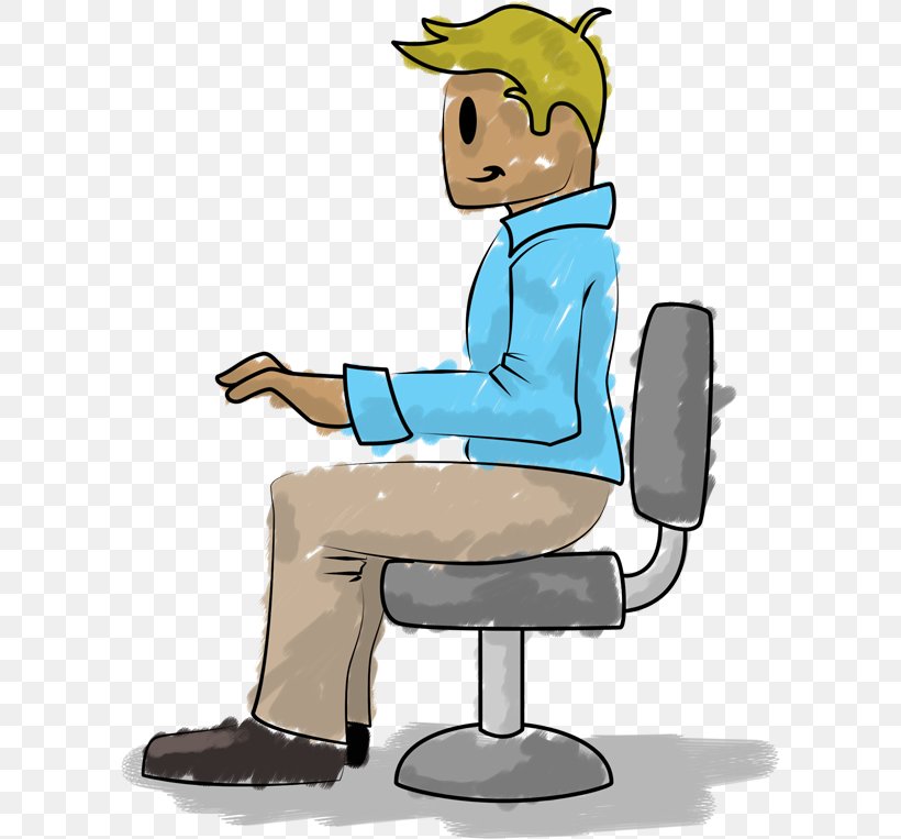 Sitting Cartoon, PNG, 600x763px, Sitting, Cartoon, Chair, Colourful Triangles, Foot Download Free