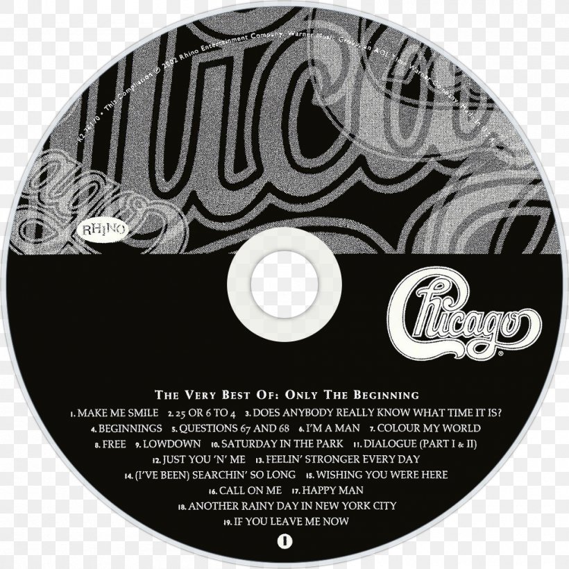 The Very Best Of Chicago: Only The Beginning Album Compact Disc The Best Of Chicago: 40th Anniversary Edition, PNG, 1000x1000px, Watercolor, Cartoon, Flower, Frame, Heart Download Free