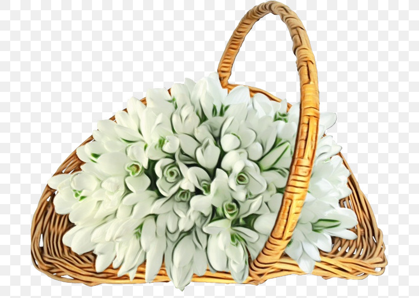 Bag Flower Plant Shoulder Bag Cut Flowers, PNG, 700x584px, Watercolor, Bag, Basket, Cut Flowers, Flower Download Free