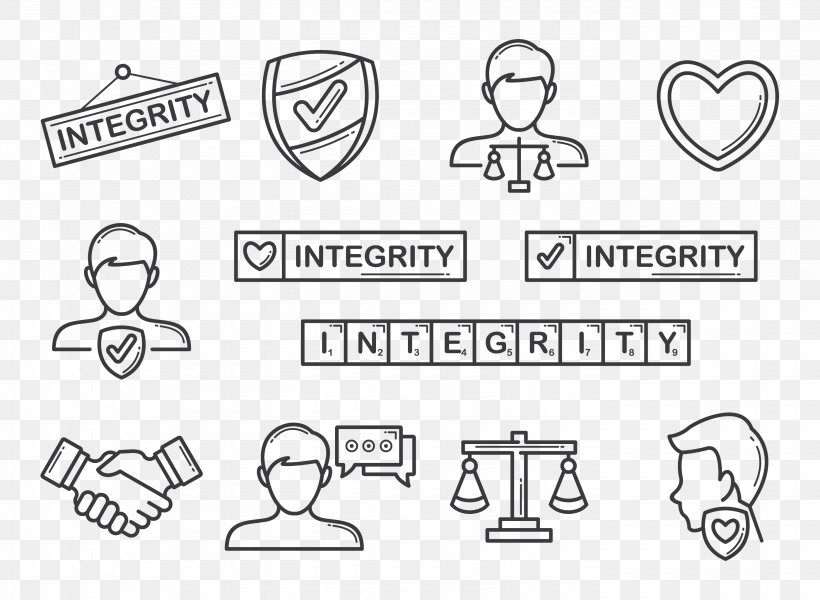 Integrity, PNG, 2800x2050px, Integrity, Area, Art, Black And White, Brand Download Free