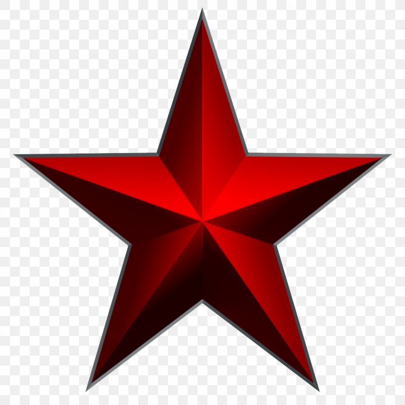 Red Star Clip Art, PNG, 1024x1024px, Red Star, Hammer And Sickle, Image Resolution, Nautical Star, Red Download Free