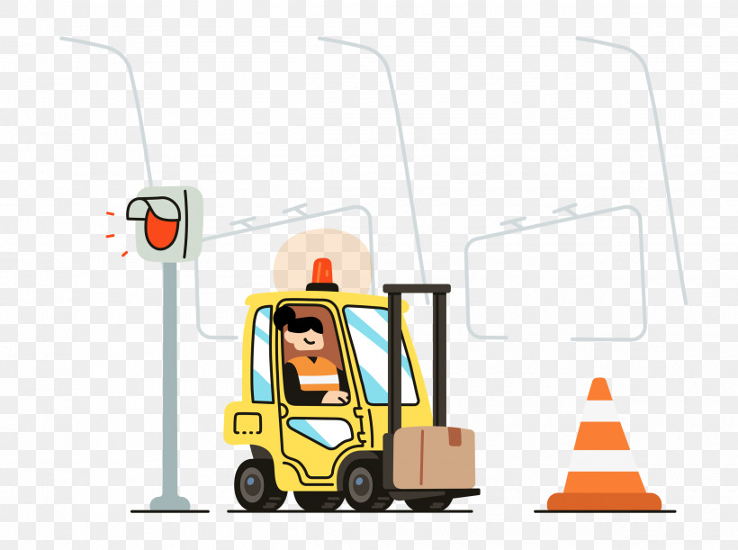 Road Works, PNG, 2500x1863px, Transport, Cartoon, Geometry, Line, Mathematics Download Free