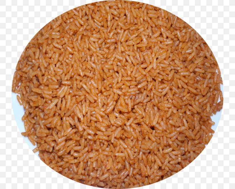 Brown Rice Jollof Rice Basmati Fried Plantain, PNG, 740x660px, Brown Rice, Basmati, Cereal, Cereal Germ, Commodity Download Free