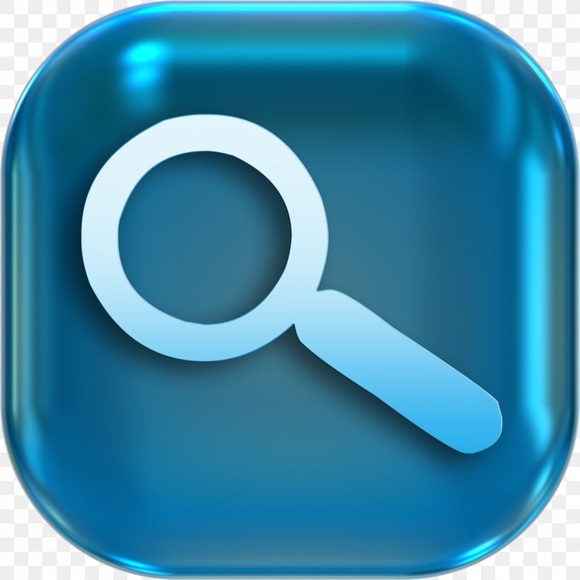 Icon Design Magnifying Glass Download, PNG, 2000x2000px, Icon Design, Blue, Information, Magnifying Glass, Pictogram Download Free