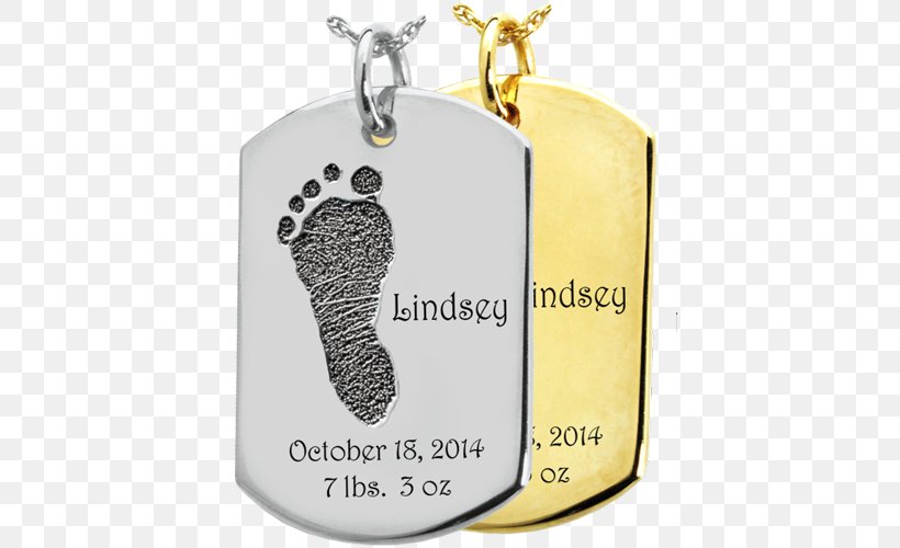 Dog Tag Charms & Pendants Footprint Jewellery, PNG, 500x500px, Dog, Charm Bracelet, Charms Pendants, Child, Dog Tag Download Free