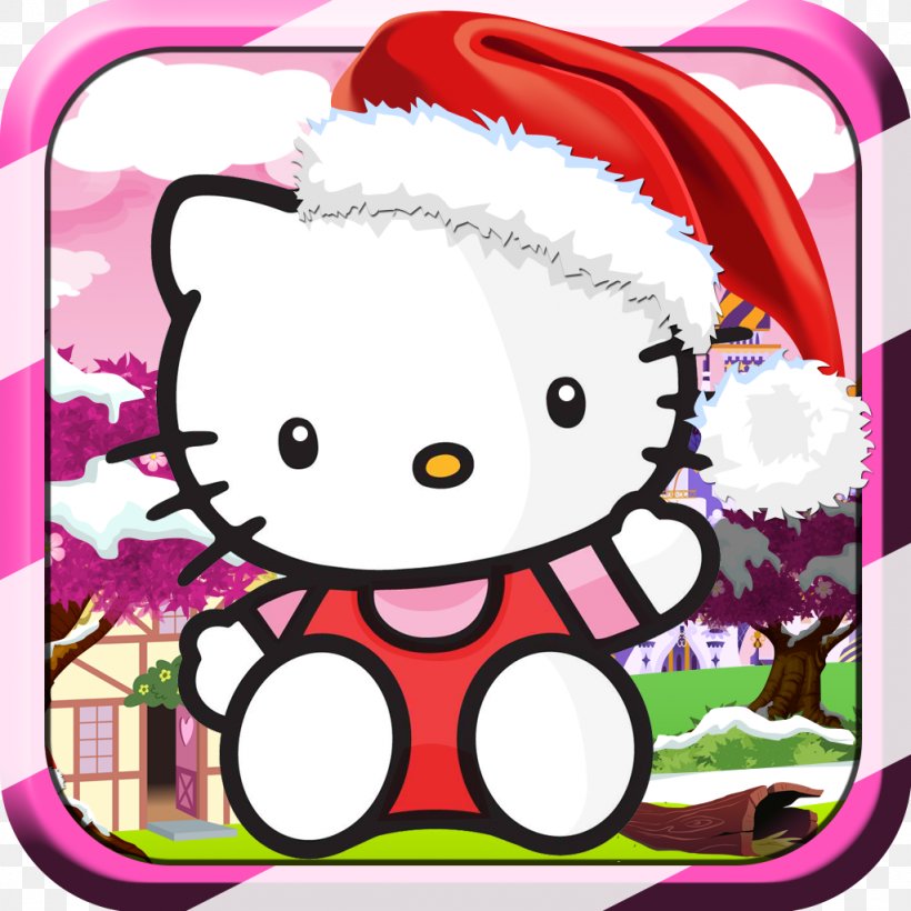 Hello Kitty Desktop Wallpaper Kavaii Sanrio, PNG, 1024x1024px, Hello Kitty, Character, Drawing, Fictional Character, Finger Family Download Free