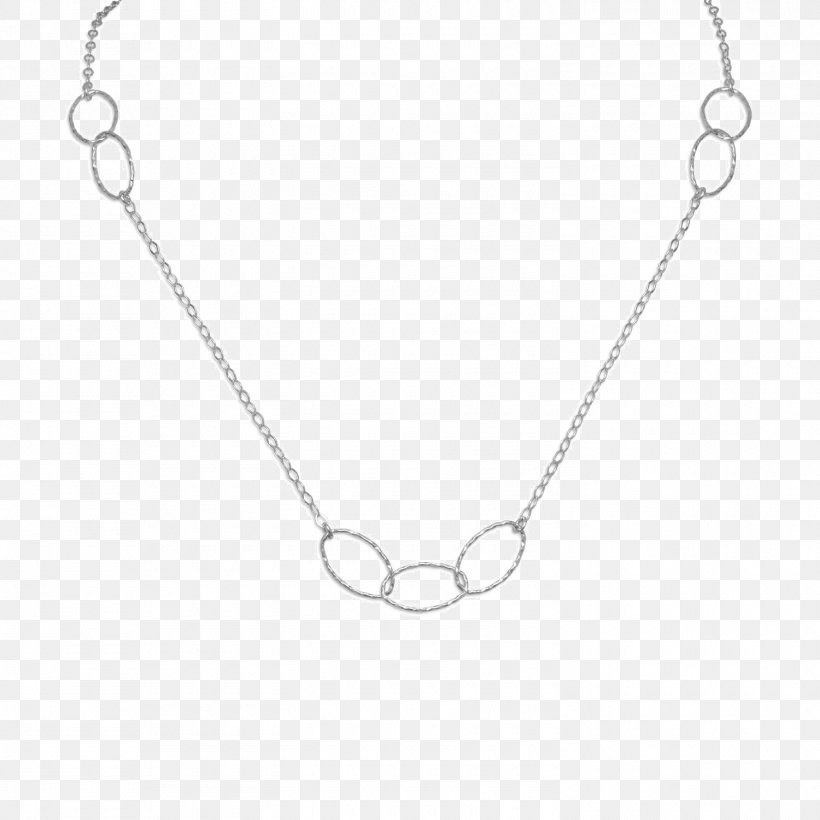 Necklace Rhodium Plating Silver Chain, PNG, 1500x1500px, Necklace, Bead, Black And White, Body Jewelry, Brass Download Free