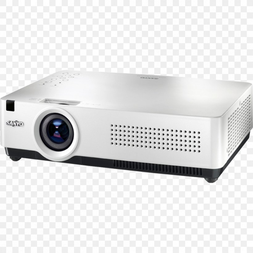 Output Device LCD Projector Multimedia Projectors XGA, PNG, 1000x1000px, Output Device, Computer Monitors, Display Resolution, Electronic Device, Electronic Visual Display Download Free