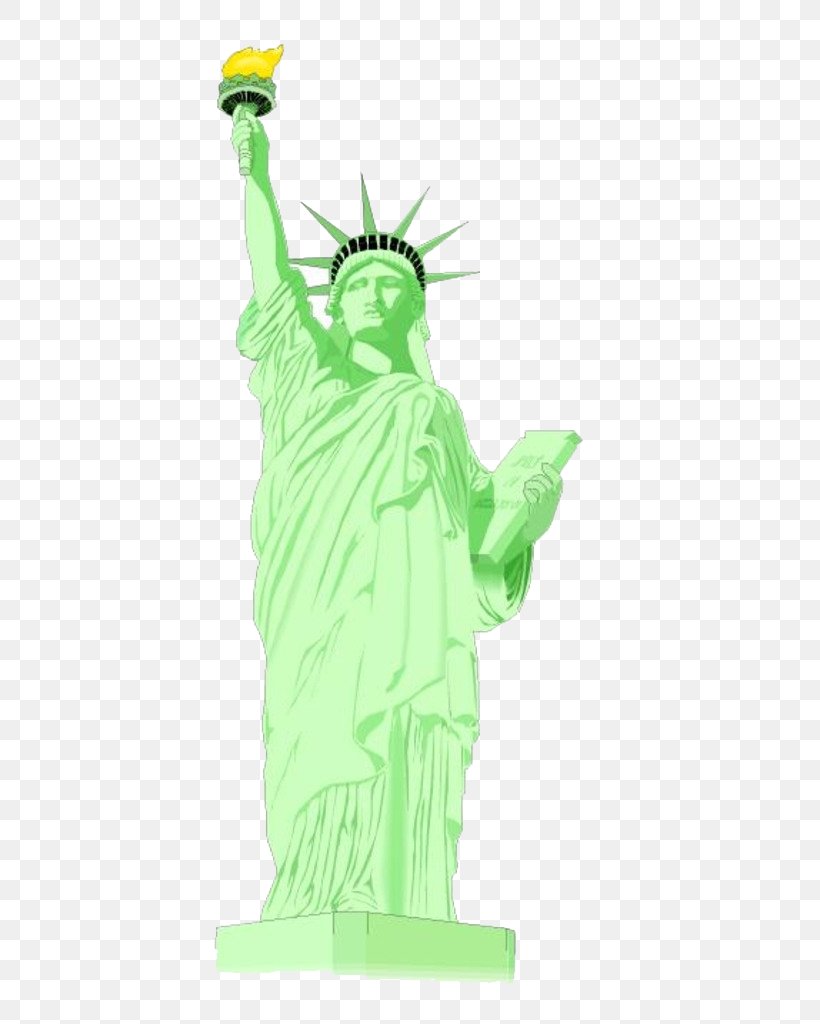 Statue Of Liberty, PNG, 820x1024px, Statue Of Liberty, Animation, Architecture, Art, Black And White Download Free