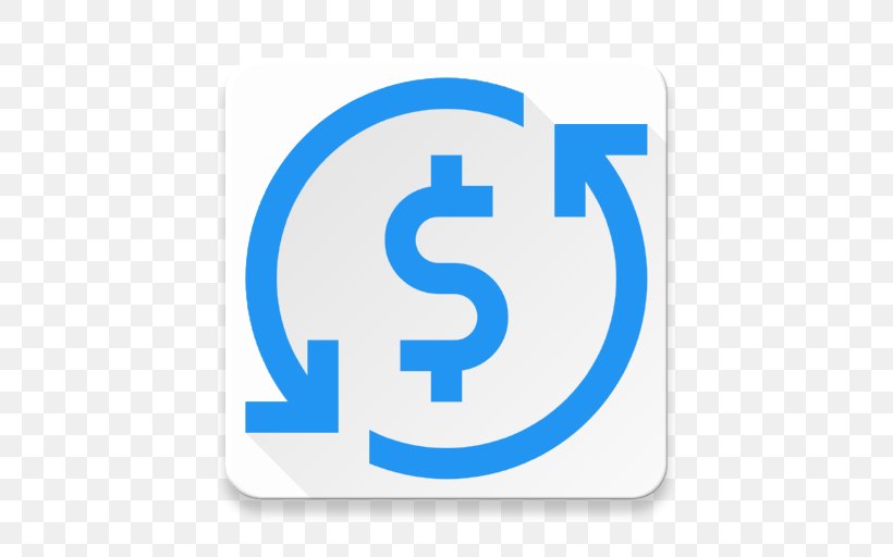 United States Dollar Exchange Rate Service, PNG, 512x512px, United States Dollar, Area, Blue, Brand, Business Download Free