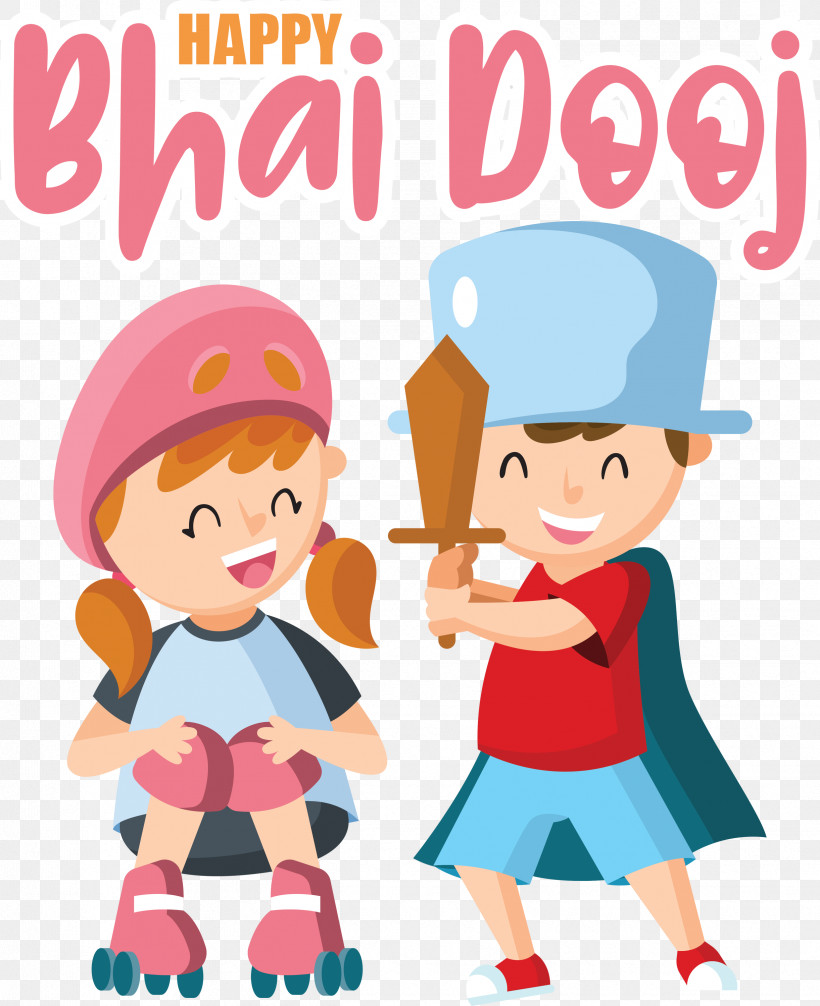 Bhai Dooj Bhai Beej Bhau Beej, PNG, 2443x3000px, Bhai Dooj, Cartoon, Drawing, Vector Download Free