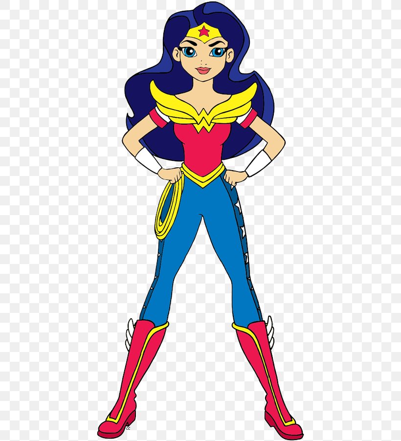 DC Super Hero Girls Wonder Woman Poison Ivy Cheetah Kara Zor-El, PNG, 425x902px, Dc Super Hero Girls, Art, Bumblebee, Cheetah, Clothing Download Free