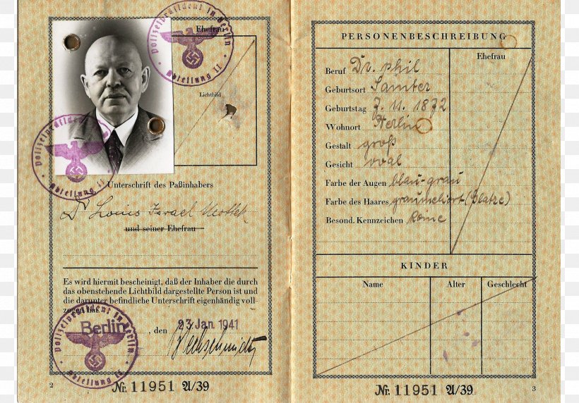 Identity Document Germany German Passport Passport Stamp, PNG, 1517x1060px, Identity Document, Consulate, Document, Francoist Spain, German Passport Download Free