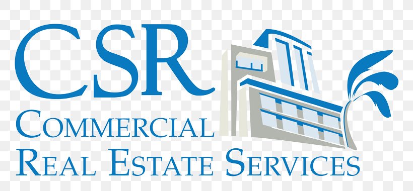 CSR Commercial Real Estate Services Commercial Property CSR Real Estate Services Estate Agent, PNG, 800x380px, Real Estate, Area, Blue, Brand, Business Download Free