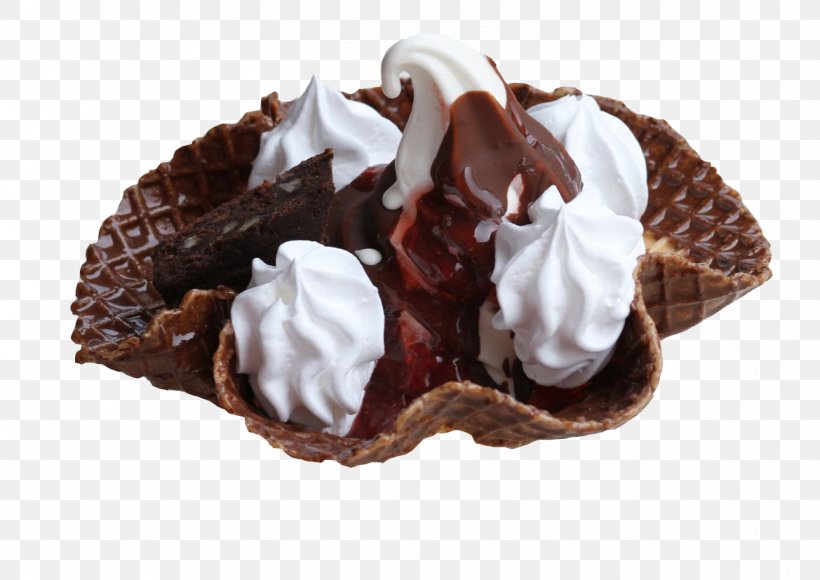 Fried Ice Cream Sundae Waffle, PNG, 1169x827px, Ice Cream, Chocolate, Chocolate Spread, Cream, Dairy Product Download Free