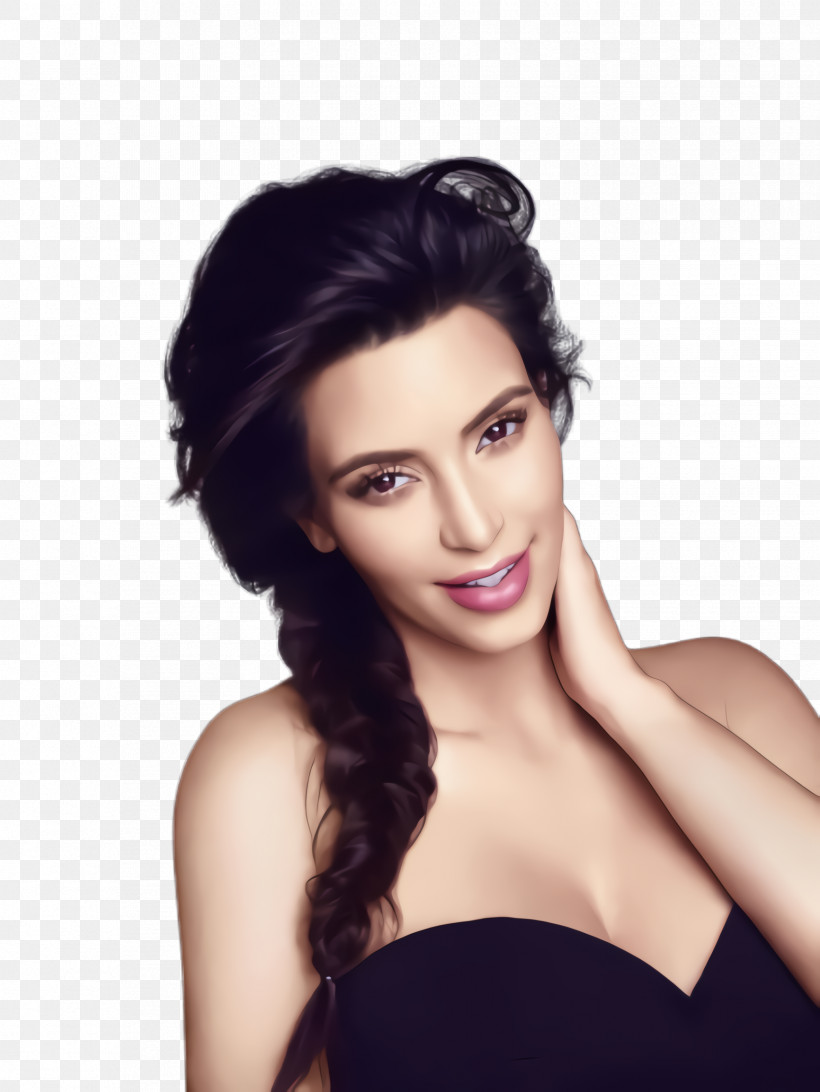 Kim Kardashian, PNG, 1732x2308px, Kim Kardashian, Beauty, Black Hair, Blond, Brown Hair Download Free