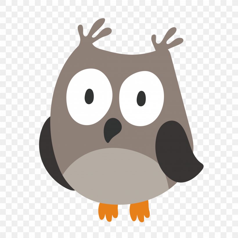 Owl Bird Cartoon, PNG, 4583x4583px, Owl, Beak, Bird, Bird Of Prey, Carnivoran Download Free