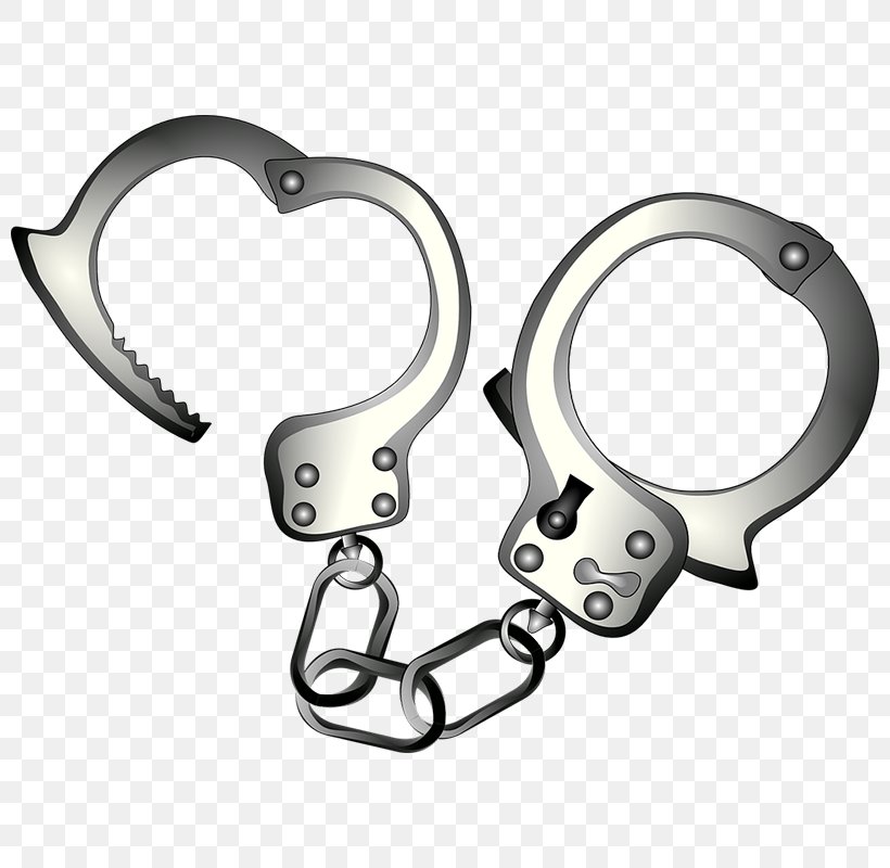 Clip Art Handcuffs Image Free Content, PNG, 800x800px, Handcuffs, Arrest, Body Jewelry, Fashion Accessory, Hardware Download Free