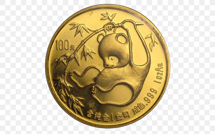 Giant Panda Chinese Gold Panda Chinese Silver Panda Bullion Coin, PNG, 512x512px, Giant Panda, Apmex, Brass, Bullion, Bullion Coin Download Free