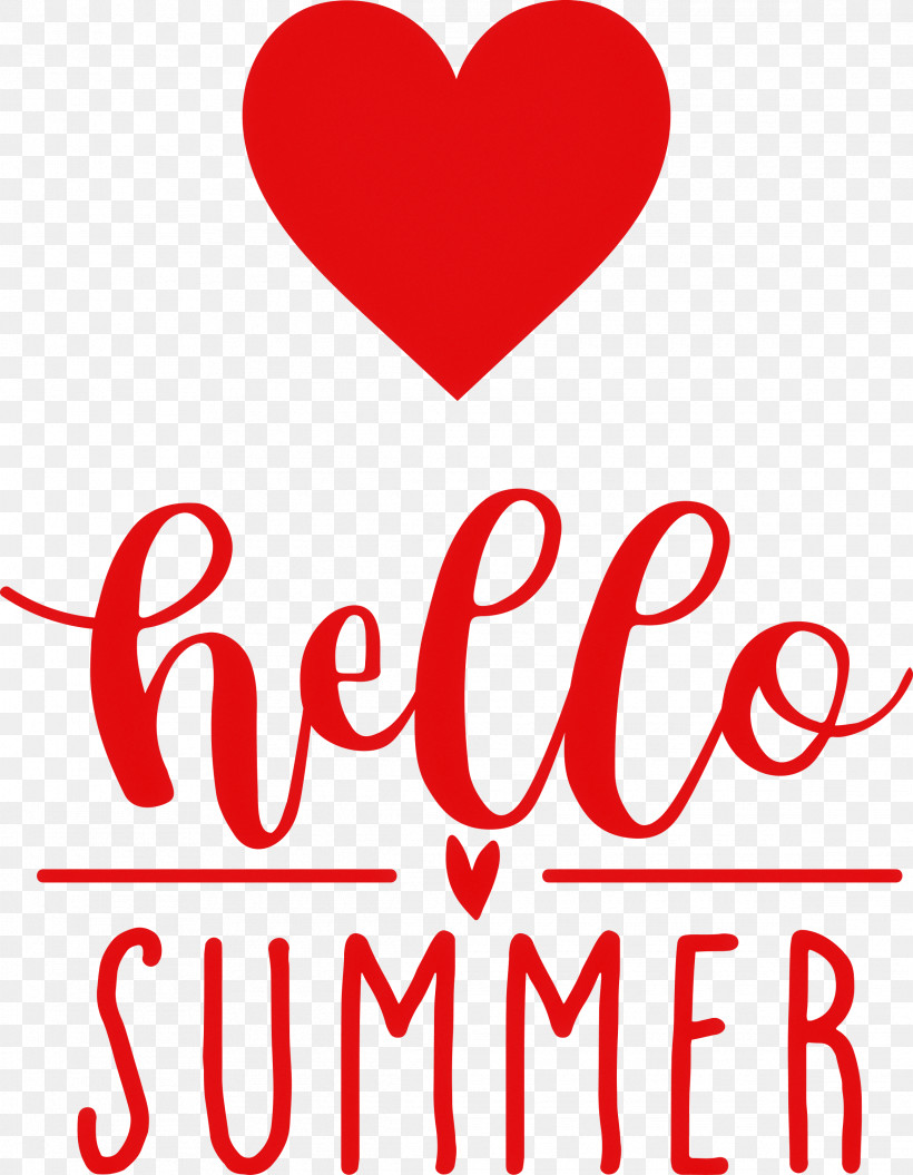 Hello Summer, PNG, 2330x3000px, Hello Summer, Geometry, Heart, Line, Logo Download Free