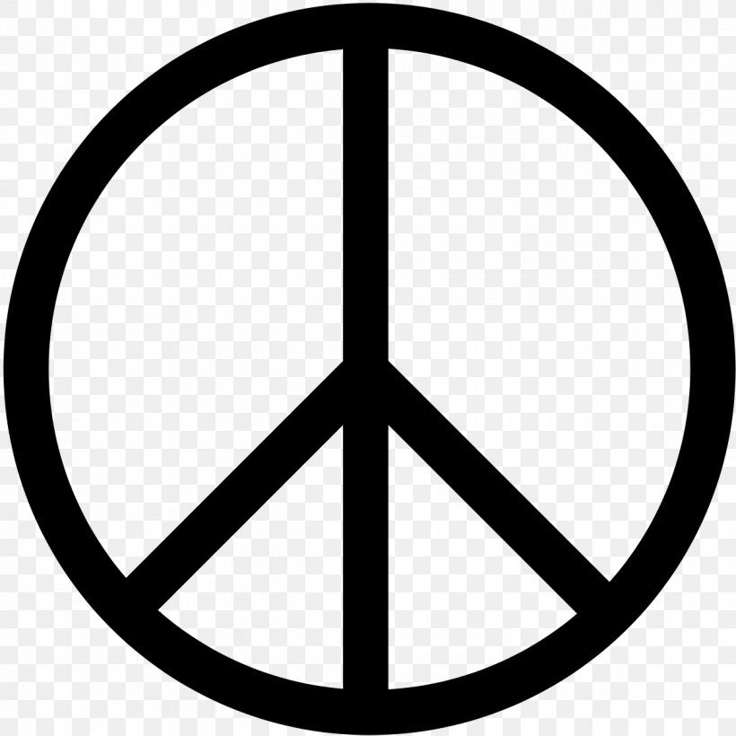 Peace Symbols Campaign For Nuclear Disarmament, PNG, 1200x1200px, Peace Symbols, Antiwar Movement, Area, Black And White, Campaign For Nuclear Disarmament Download Free