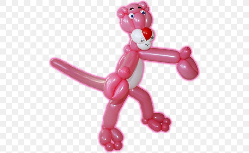 Balloon Animal Pink M Figurine, PNG, 500x505px, Balloon, Animal, Body Jewelry, Figurine, Pink Download Free
