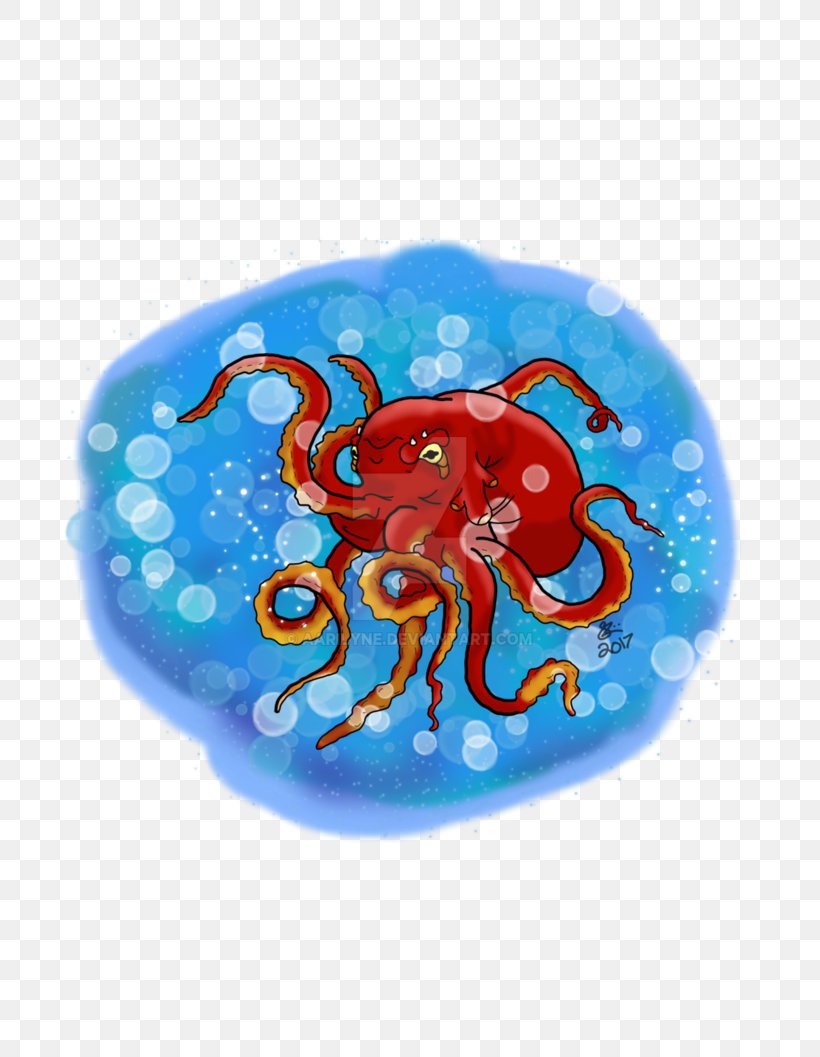 Octopus Cobalt Blue, PNG, 755x1057px, Octopus, Blue, Cephalopod, Cobalt, Cobalt Blue Download Free