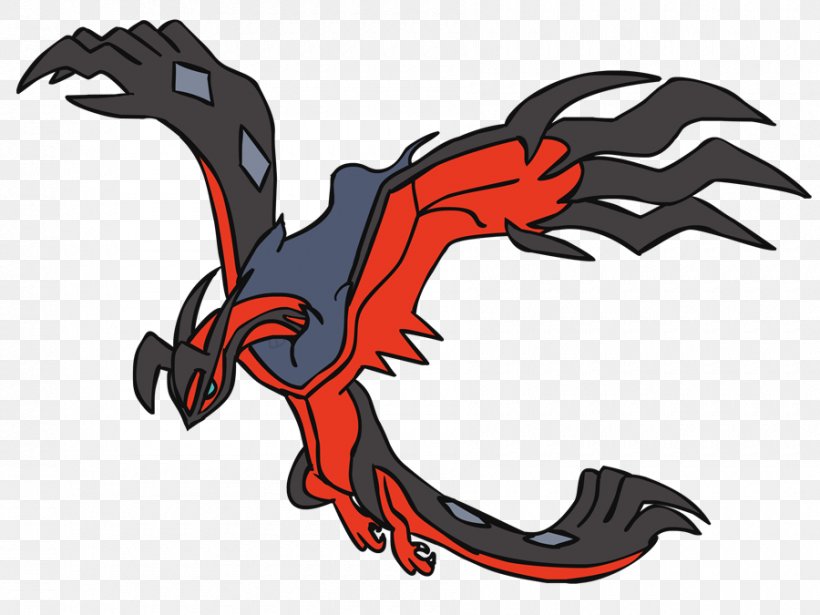 Xerneas And Yveltal Pokémon Omega Ruby And Alpha Sapphire Pokémon X And Y Pokémon HeartGold And SoulSilver Drawing, PNG, 900x675px, Xerneas And Yveltal, Art, Beak, Cartoon, Claw Download Free