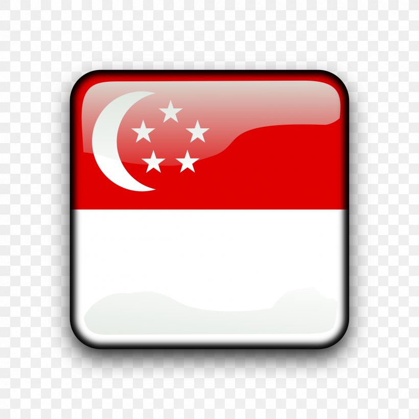 Flag Of Singapore Lion Head Symbol Of Singapore National Flag Clip Art, PNG, 2400x2400px, Singapore, Flag, Flag Of Singapore, Flag Of The Republic Of China, Lion Head Symbol Of Singapore Download Free