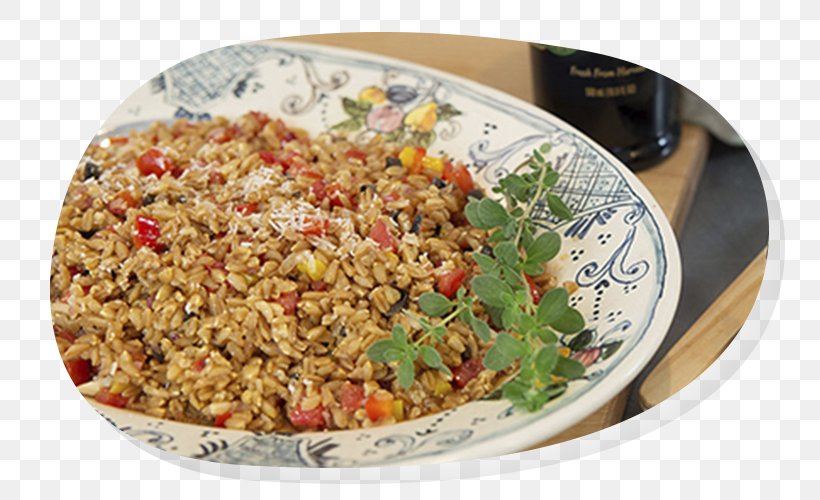 Fried Rice Vegetarian Cuisine Focaccia Picadillo Stuffing, PNG, 800x500px, Fried Rice, Asian Food, Bell Pepper, Commodity, Couscous Download Free