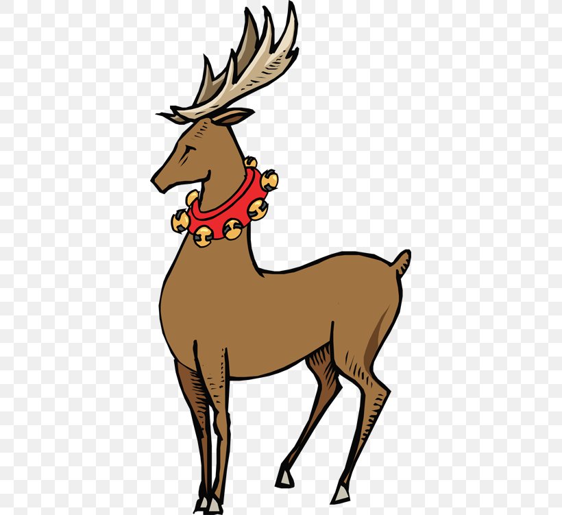Reindeer Elk Clip Art Antler Character, PNG, 381x751px, Reindeer, Antler, Character, Cuteness, Deer Download Free