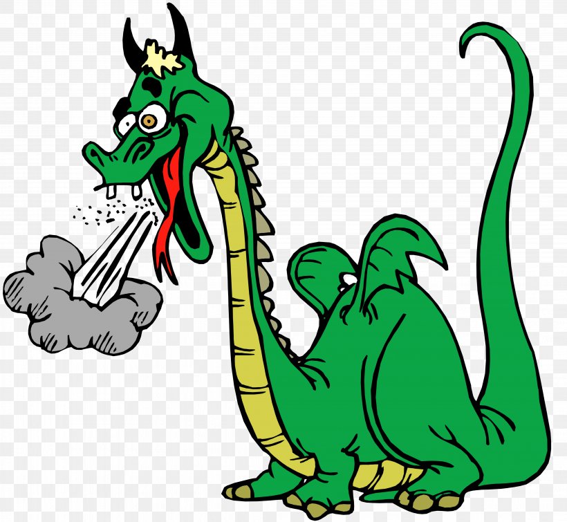 Cartoon Clip Art Humour Image Vector Graphics, PNG, 4284x3946px, Cartoon, Animal Figure, Art, Dragon, Drawing Download Free