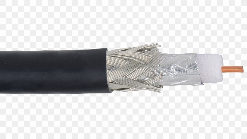 Coaxial Cable RG-6 Electrical Cable Cable Television, PNG, 1600x900px, Coaxial Cable, Aerials, American Wire Gauge, Bnc Connector, Cable Download Free