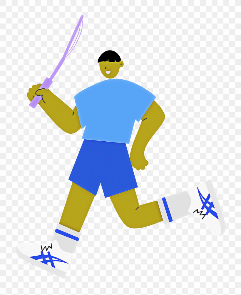 Badminton Sports, PNG, 2040x2500px, Badminton, Cartoon, Character, Costume, Electric Blue M Download Free