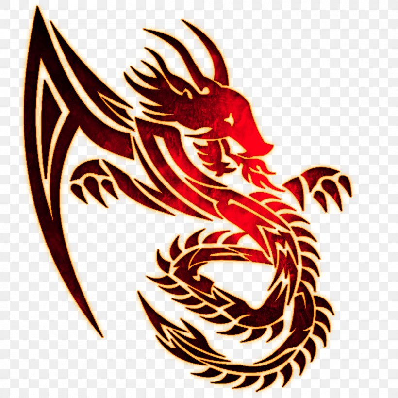Dragon Symbol Logo Image Art, PNG, 1000x1000px, Dragon, Art, Artist, Deviantart, Digital Art Download Free