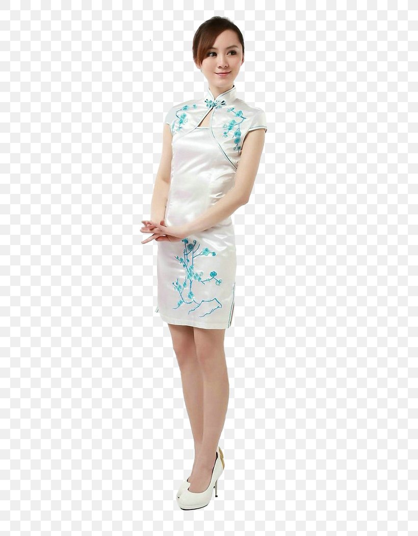 Dress Cheongsam Sleeve Shoulder, PNG, 700x1050px, Dress, Aqua, Cheongsam, Clothing, Cocktail Dress Download Free