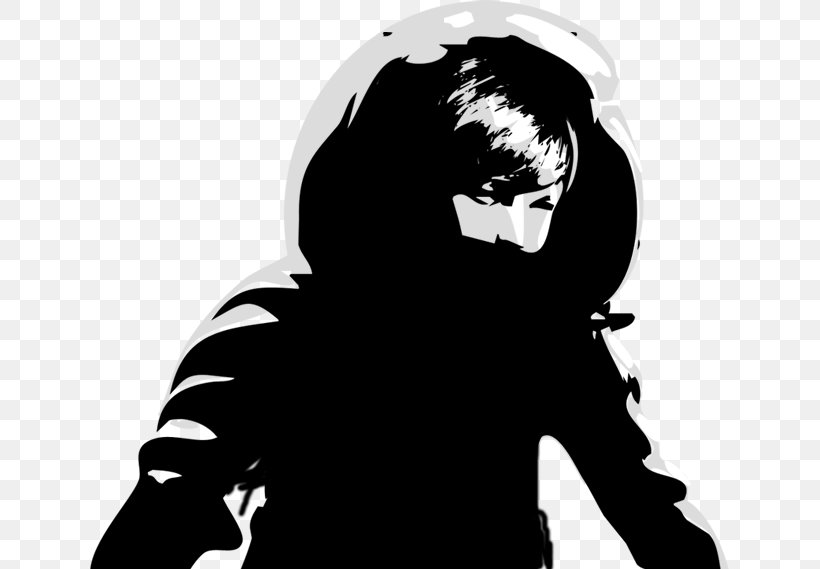 Graphics Silhouette Human Behavior Fiction, PNG, 639x569px, Silhouette, Behavior, Black And White, Character, Fiction Download Free