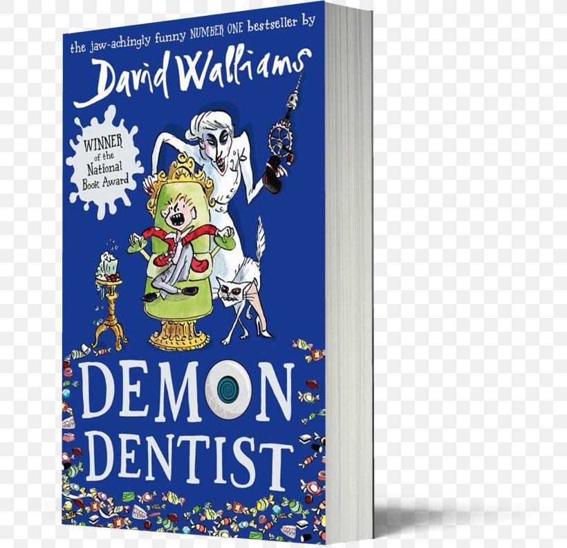 Demon Dentist Gangsta Granny The World Of David Walliams Amazon.com Book, PNG, 785x793px, Demon Dentist, Advertising, Amazoncom, Author, Banner Download Free
