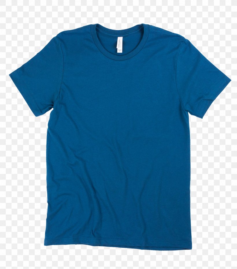 T-shirt Sleeve Crew Neck Neckline, PNG, 1808x2048px, Tshirt, Active Shirt, Aqua, Azure, Blue Download Free