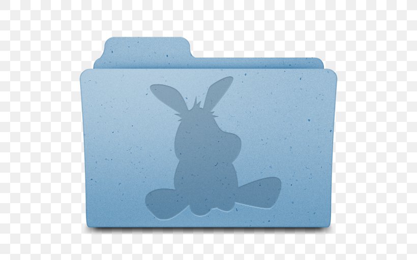 Blue Rabits And Hares Rabbit, PNG, 512x512px, Directory, Android, Apple, Blue, Mac Os X Leopard Download Free