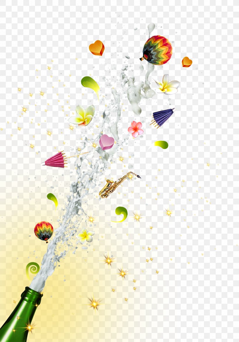 Champagne Download, PNG, 992x1417px, Champagne, Alcoholic Drink, Art, Bottle, Branch Download Free