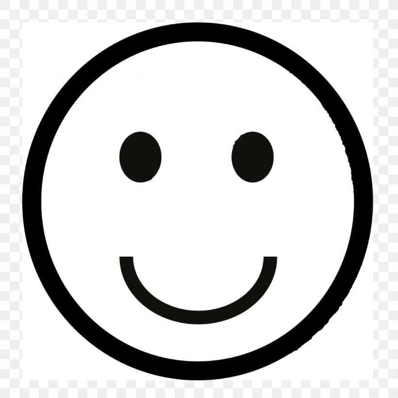 Emoticon Smiley Wink, PNG, 1000x1000px, Emoticon, Area, Black And White ...