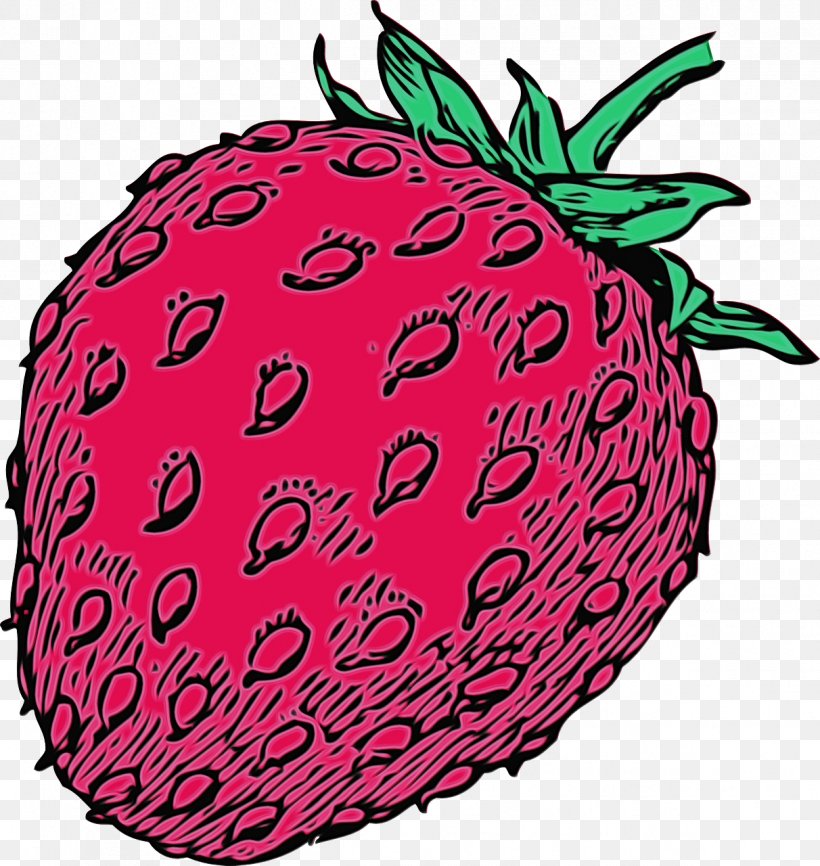 Strawberry, PNG, 1212x1280px, Watercolor, Ananas, Food, Fruit, Paint Download Free