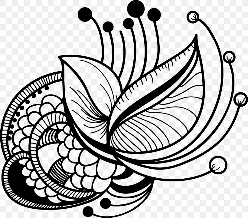 Drawing Flower Visual Arts Clip Art, PNG, 2252x1978px, Drawing, Area, Art, Artwork, Black And White Download Free