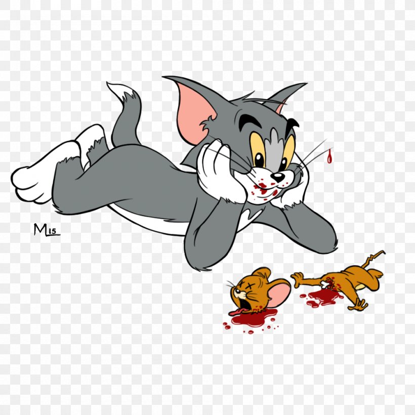 Jerry Mouse Tom Cat Bugs Bunny Tom And Jerry Cartoon, PNG, 1000x1000px, Watercolor, Cartoon, Flower, Frame, Heart Download Free