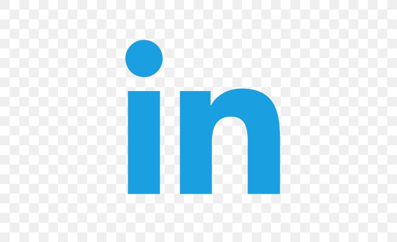 Social Media LinkedIn Logo Business, PNG, 500x500px, Social Media, Aqua, Area, Azure, Blog Download Free