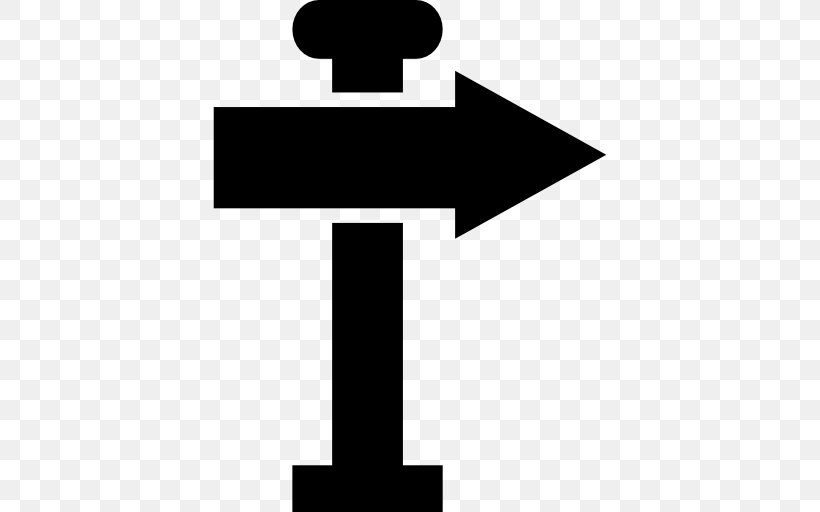 Traffic Sign Road Direction, Position, Or Indication Sign Arrow, PNG, 512x512px, Traffic Sign, Black And White, Cross, Logo, Monochrome Download Free