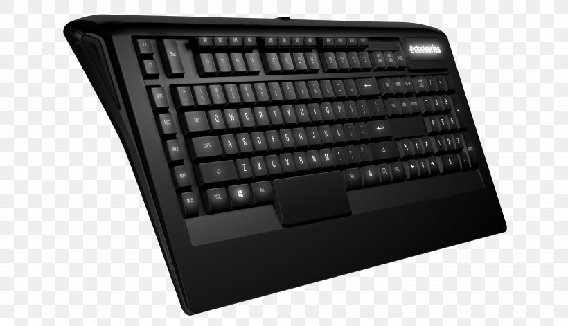 Computer Keyboard SteelSeries Apex 300 Gaming Keypad Racing Evoluzione Video Game, PNG, 4000x2300px, Computer Keyboard, Backlight, Computer, Computer Accessory, Computer Component Download Free